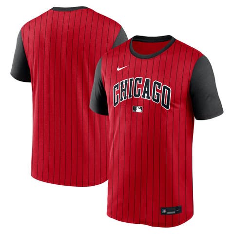Men's Nike Red/Black Chicago White Sox 2025 City Connect Authentic Collection Velocity Performance T-Shirt