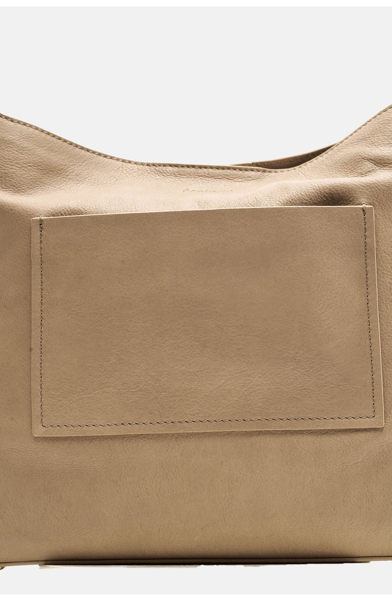 Brigitte Leather Crossbody Bag, Alternate, color, OATMEAL