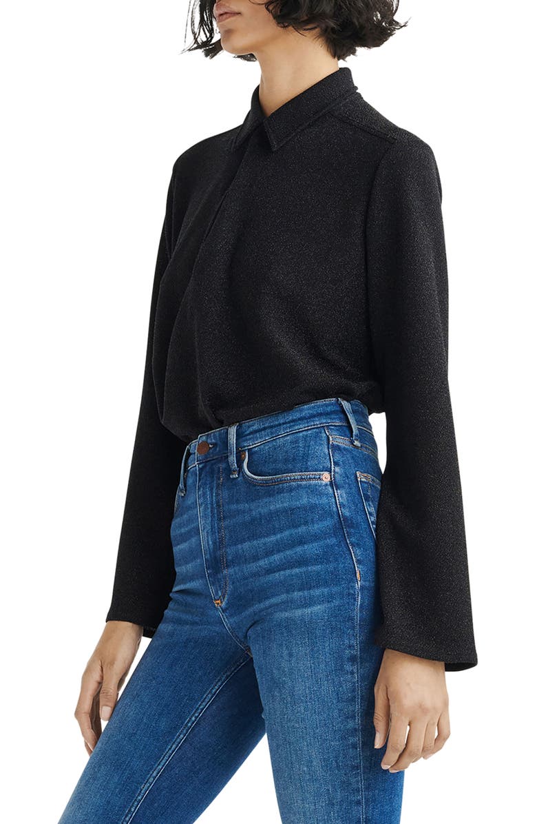 rag
bone Lilith Metallic Shirt, Alternate, color,