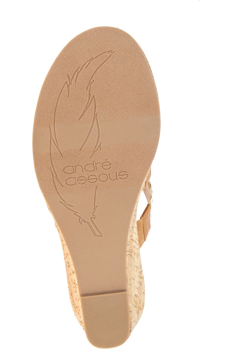 André Assous Bentley Wedge Sandal, Alternate, color,