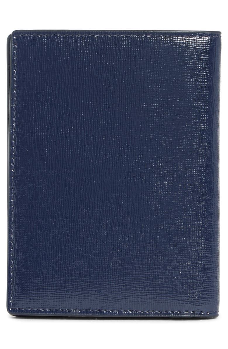 Kate Spade New York starlight patent bifold, Alternate, color, Navy Multi