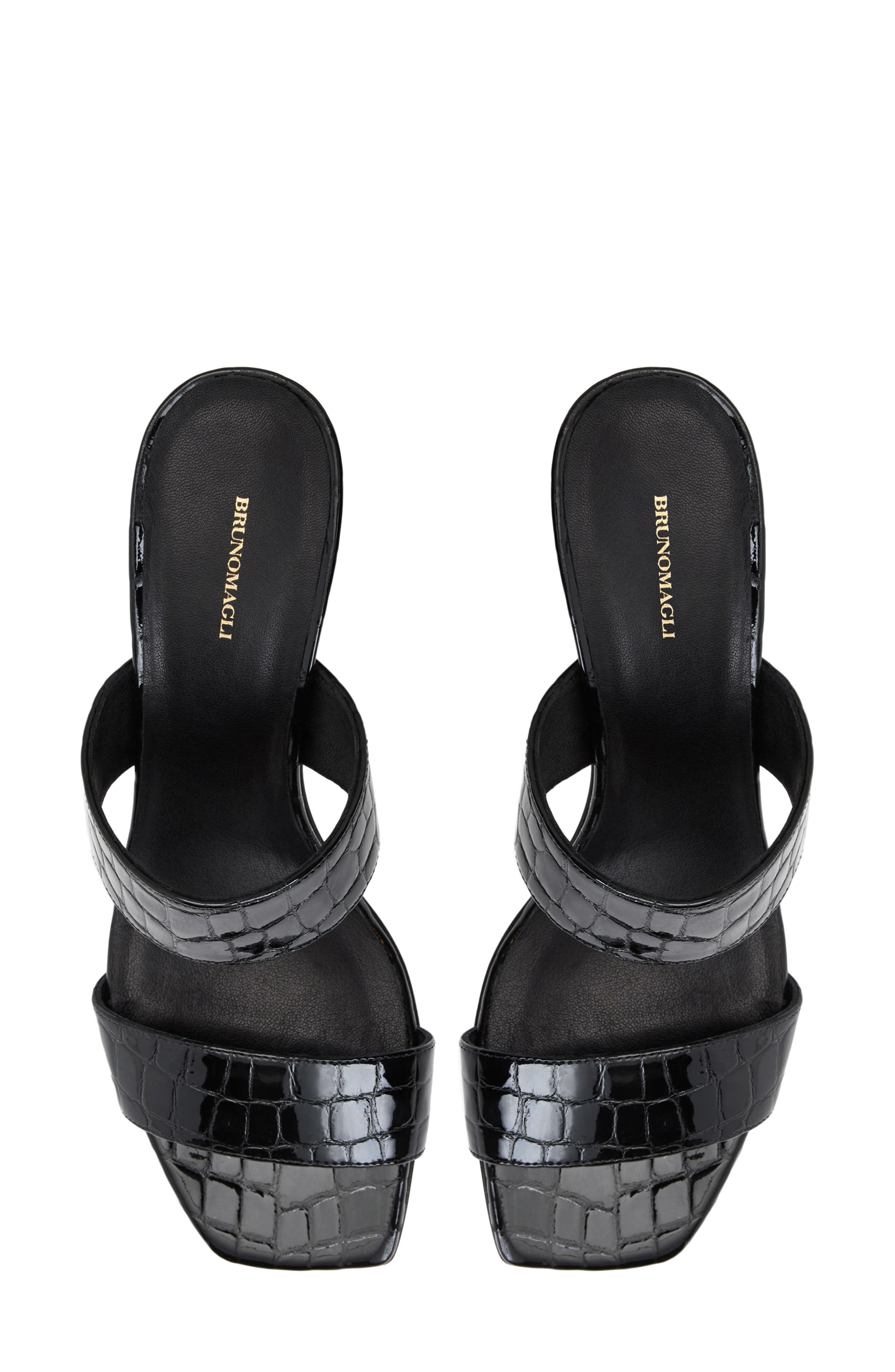 Bruno Magli Vezza Embossed Slide Sandal, Alternate, color, 