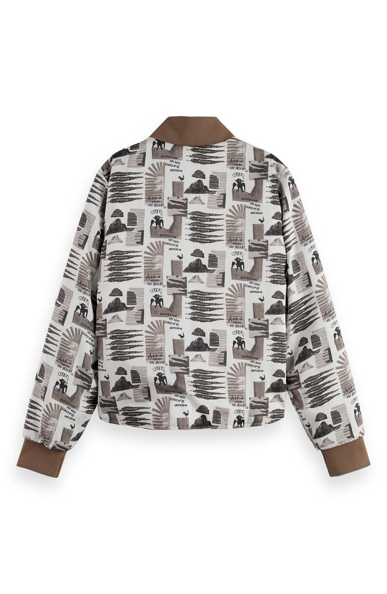 Scotch & Soda Reversible Quilted Jacket, Alternate, color,