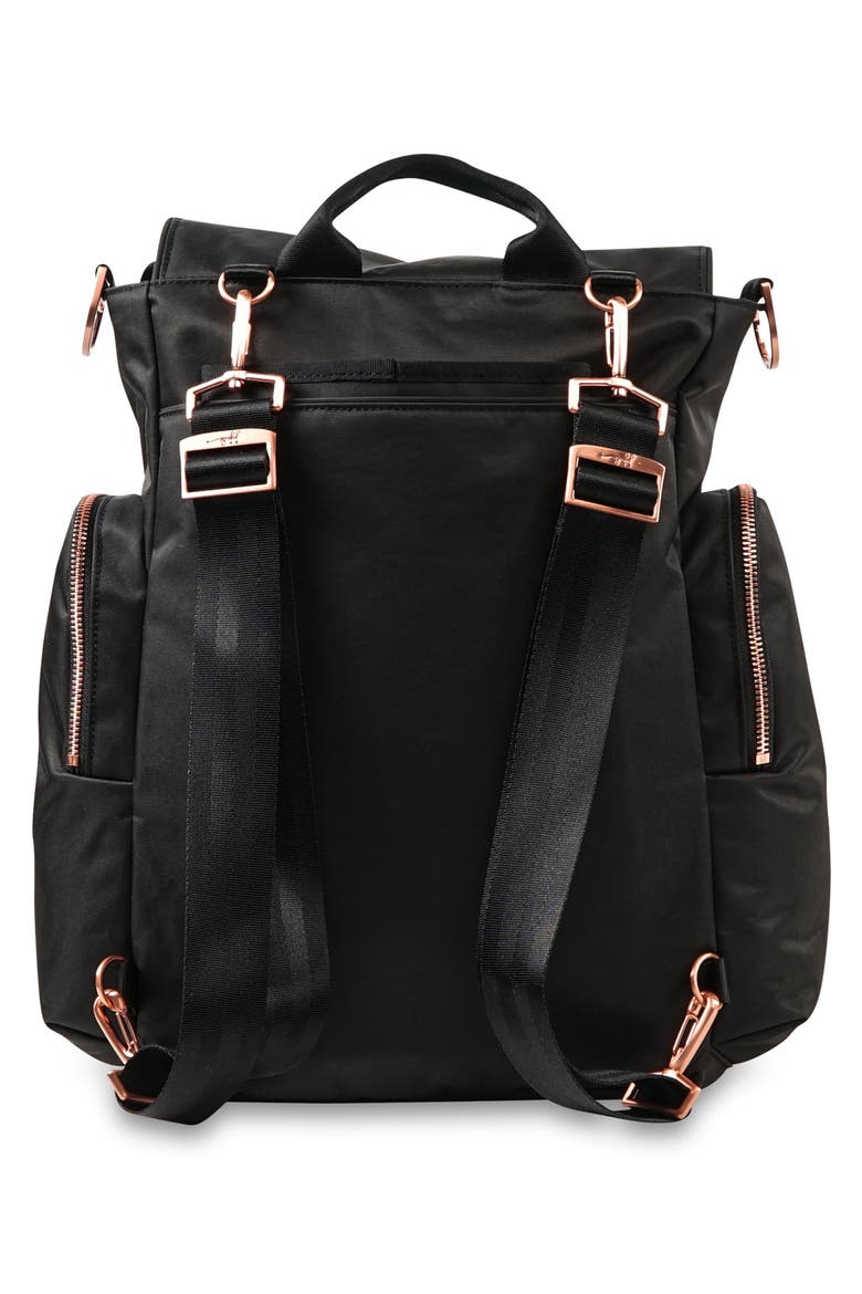 Ju-Ju-Be Onyx Be Sporty Diaper Backpack, Alternate, color, KNIGHT ROSE