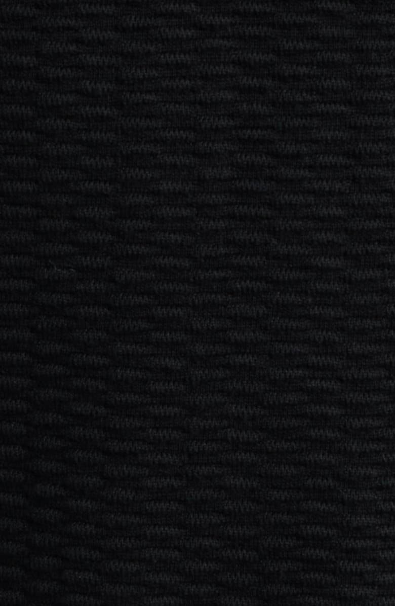 BOSS Diluigi Long Sleeve Virgin Wool Blend Polo Sweater, Alternate, color, Black