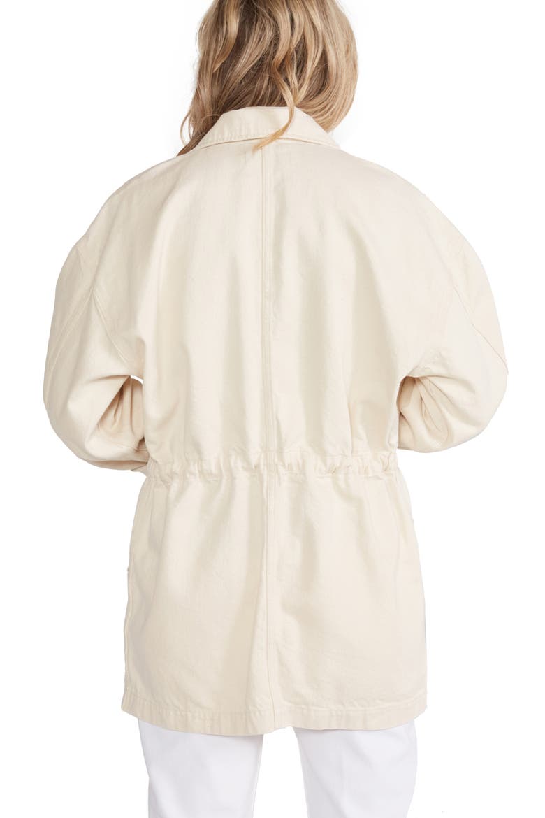 Claude Denim Utility Jacket, Alternate, color, NATURAL
