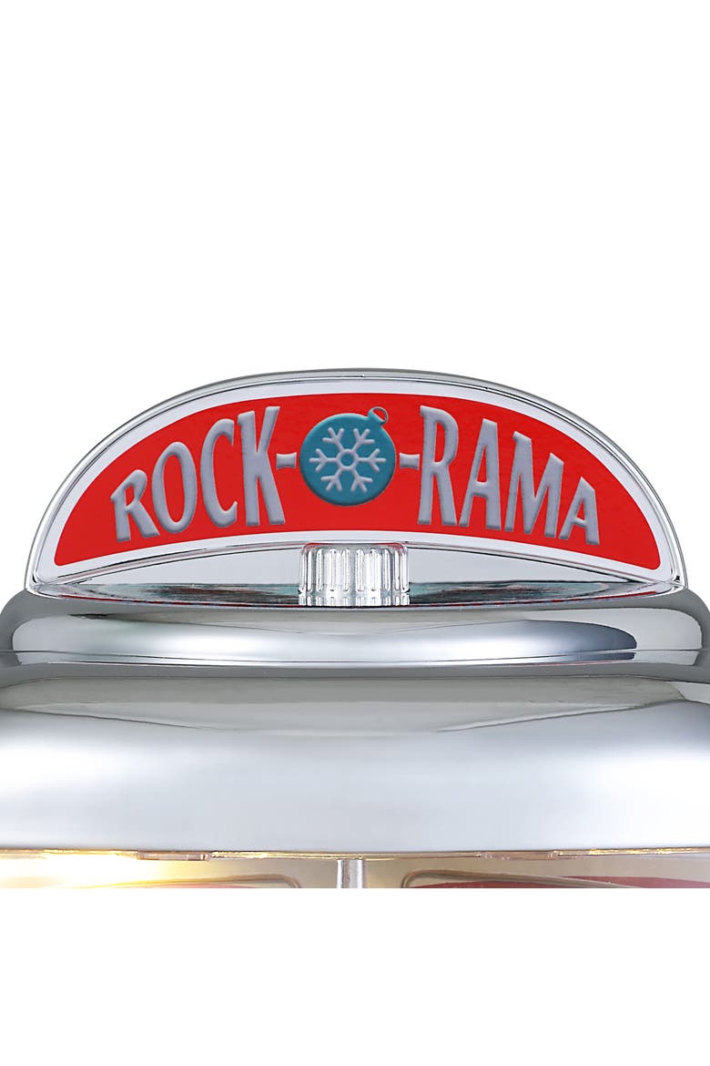 10 in. Christmas Diner Jukebox, Alternate, color, Multicolored