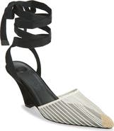 Jacquemus Les Espadrilles Pointed Toe Wedge Pump