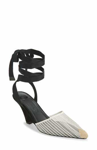 Les Espadrilles Pointed Toe Wedge Pump