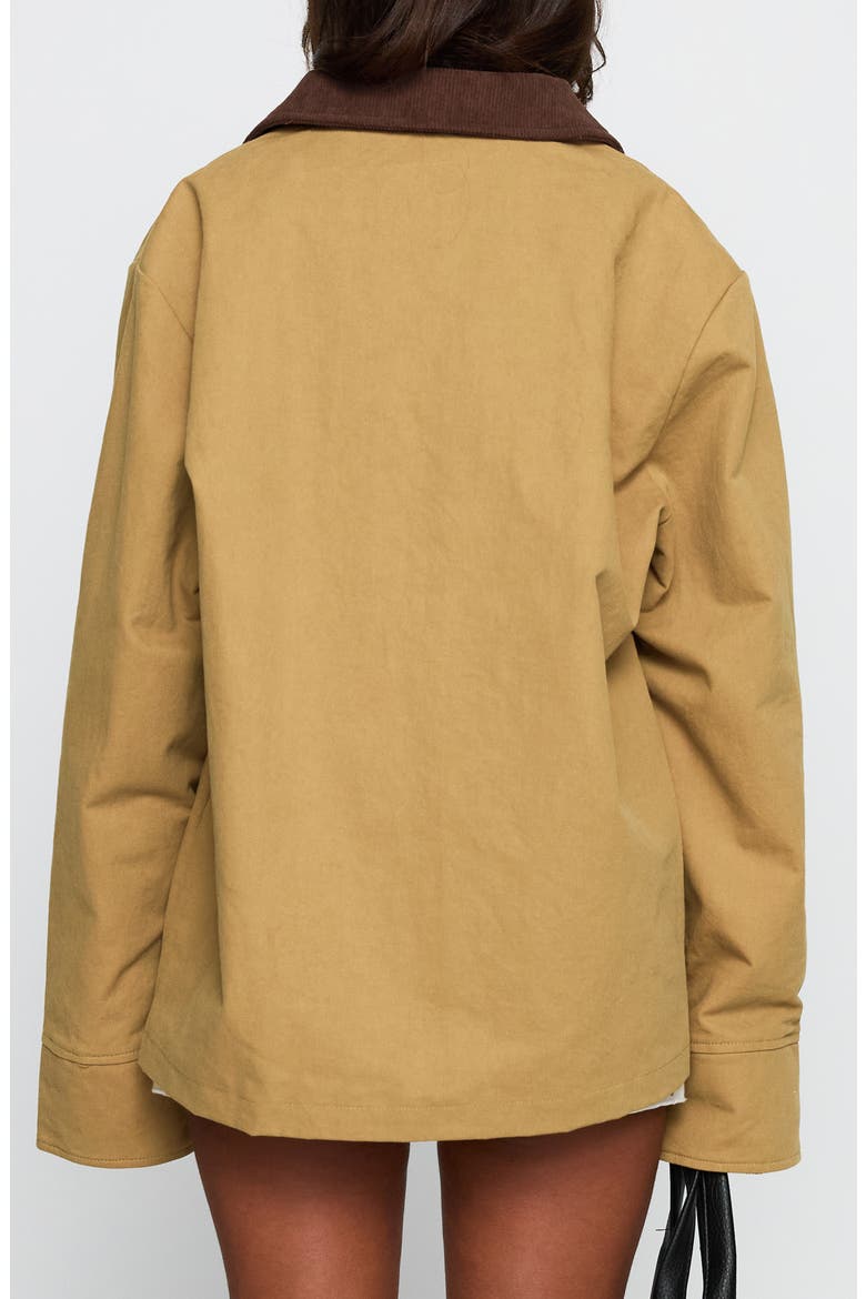 Chesterbrook Cotton Canvas Jacket, Alternate, color, BROWN