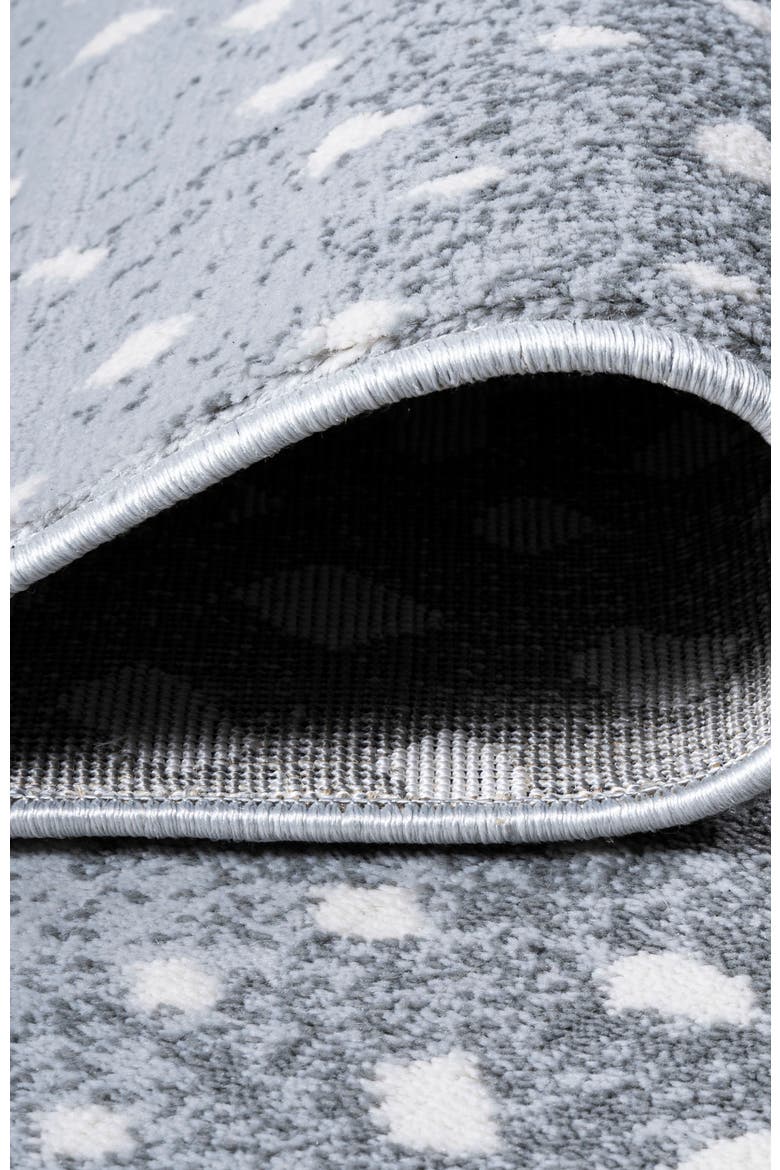 Antelope Modern Animal Area Rug, Alternate, color, Light Gray/Cream