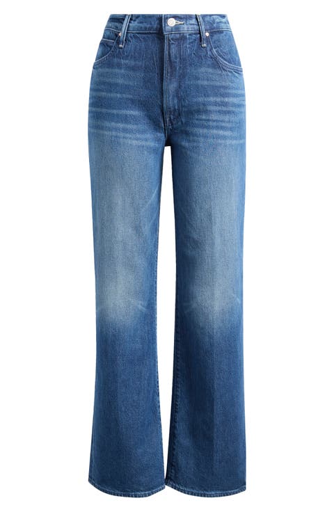 The Kick High Waist Straight Leg Jeans