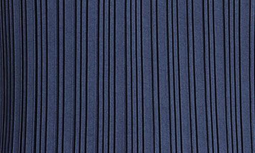 Shop Vince Plissé Sleeveless Top In Coastal Blue