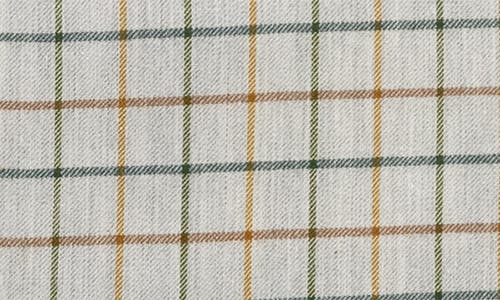 Scott Barber Windowpane Melange Cotton Twill Button-up Shirt In Gray