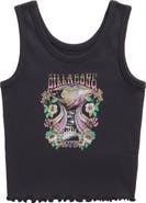 Billabong Kids' Wonderland Calls Crop Graphic Tank