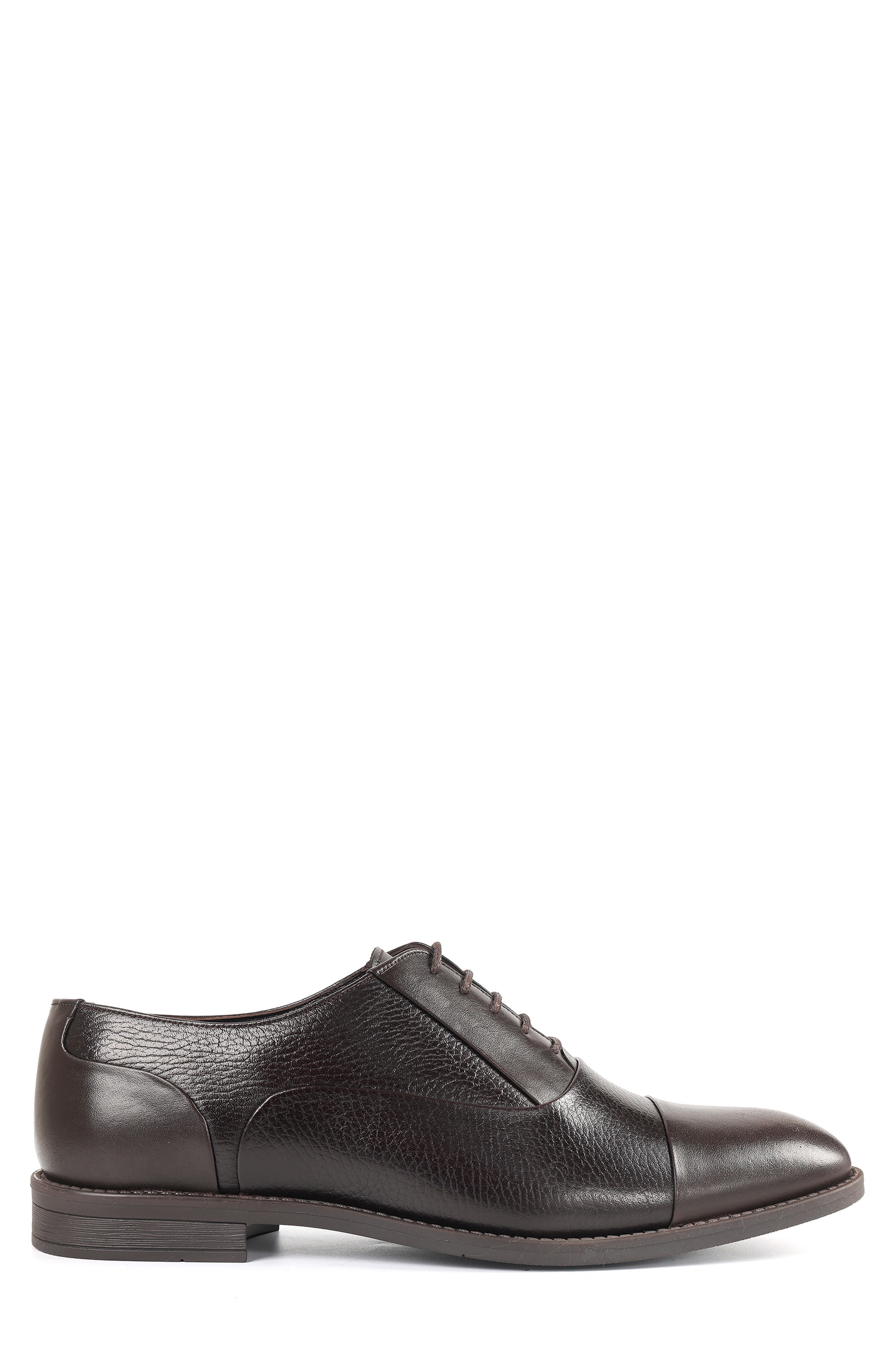 Colorado Cap Toe Oxford, Alternate, color, DARK BROWN