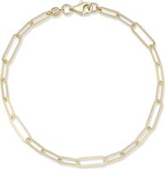 Ember Fine Jewelry <p>14K Gold Paperclip Bracelet</p>