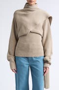 OSSOU Wright Wool & Cashmere Sweater