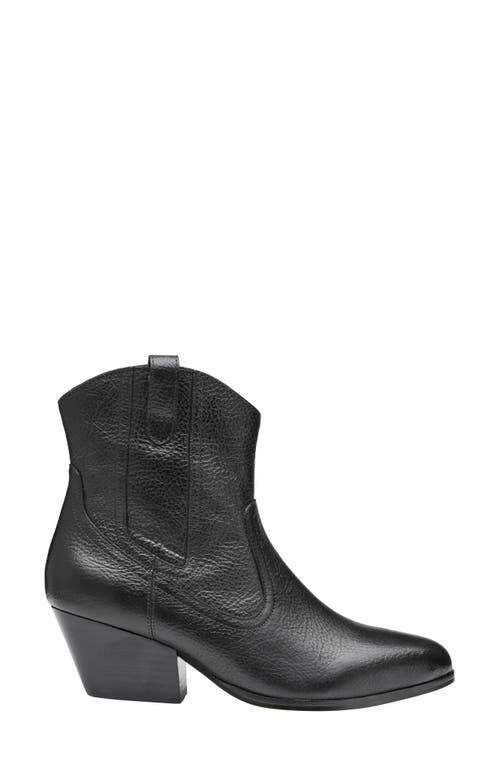 Johnston & Murphy Tristen Waterproof Western Boot In Black