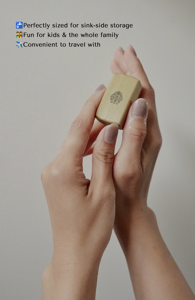 NOCTURNAL Japandi Hand and Nail Brush, Alternate, color, NO COLOR