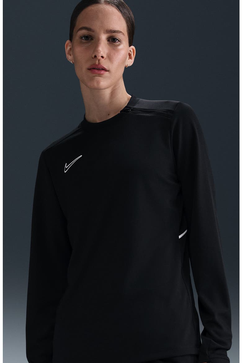 Academy Dri-FIT Top, Alternate, color, 010 010 BLACK/BLACK/WHITE/WHITE