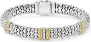 LAGOS Lux 18k Gold Diamond Station Bracelet