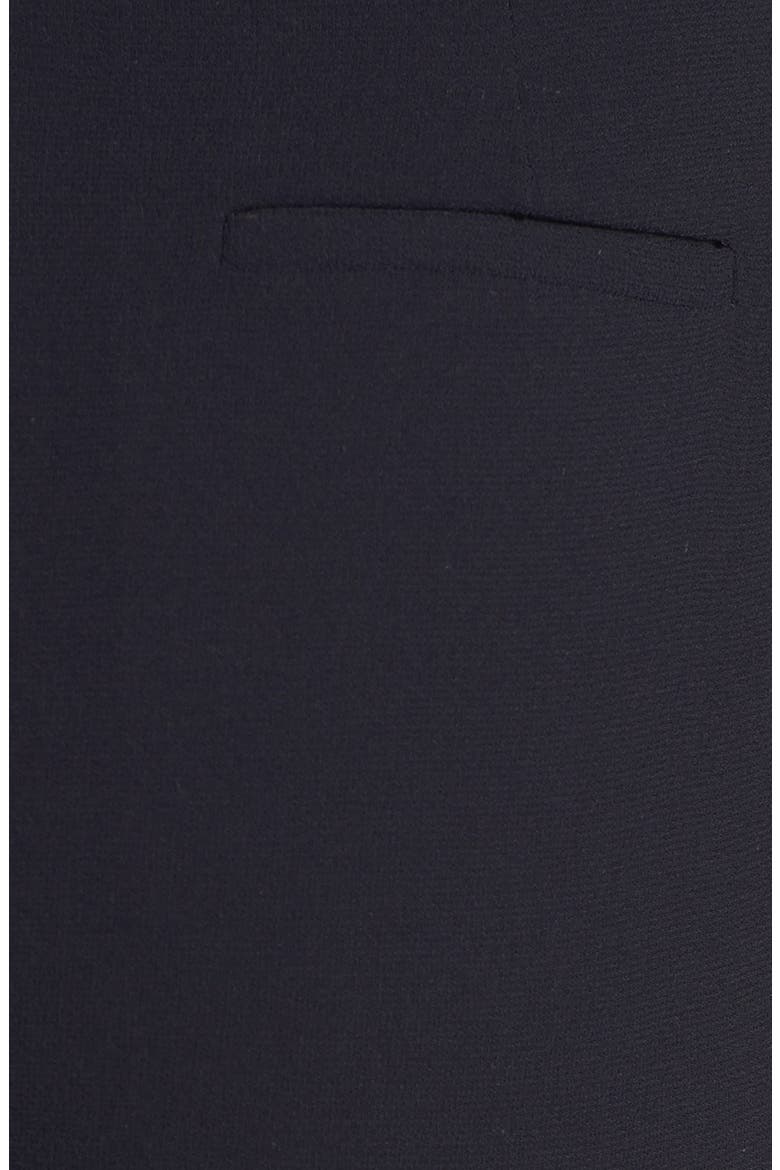 Cropped Harem Pants, Alternate, color, BLACK