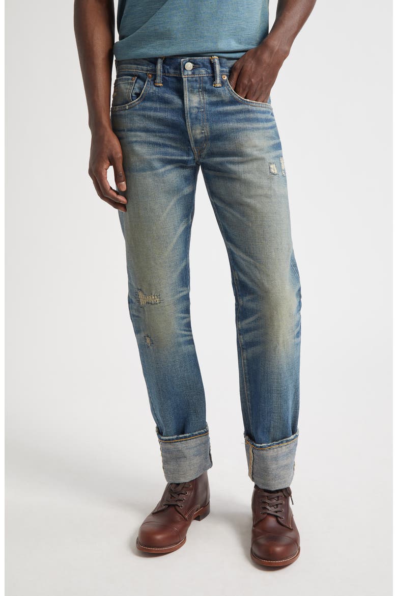 RRL Slim Fit Jeans, Main, color, RIDGWAY WASH
