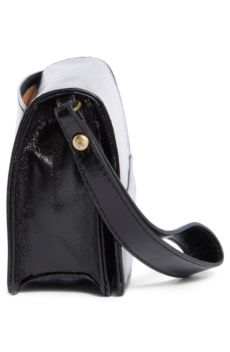 HOBO Jill Leather Wristlet, Alternate, color, Black