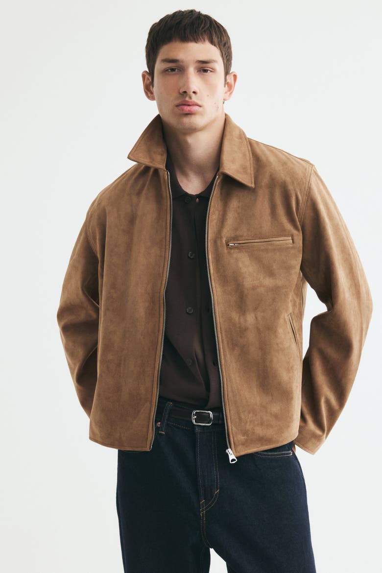 Jacket, Main, color, Dark beige