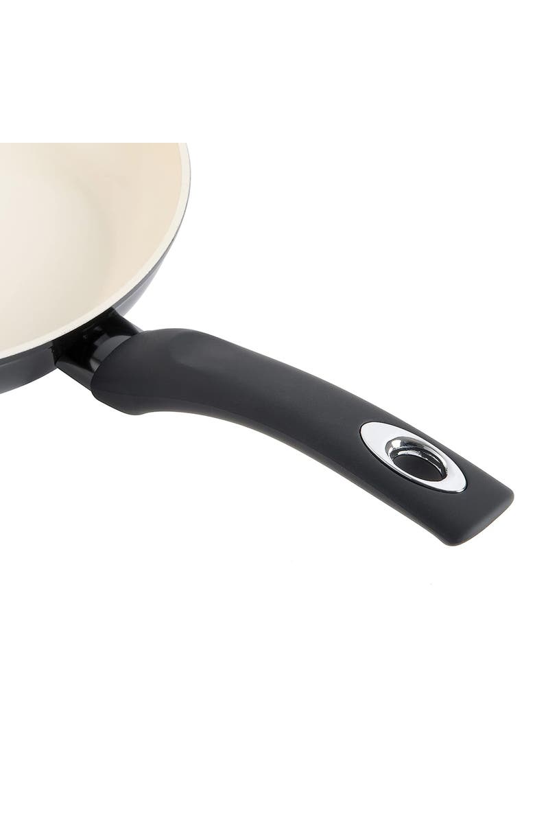 Gibson Home Plaza Cafe 7 Piece Forged Aluminum Cookware Set, Alternate, color, Black