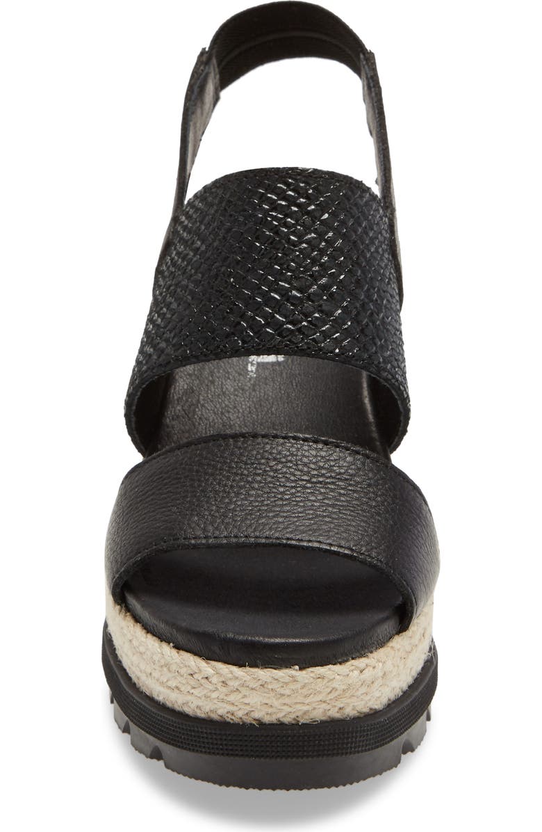 SOREL Joanie II Slingback Platform Wedge Sandal, Alternate, color,