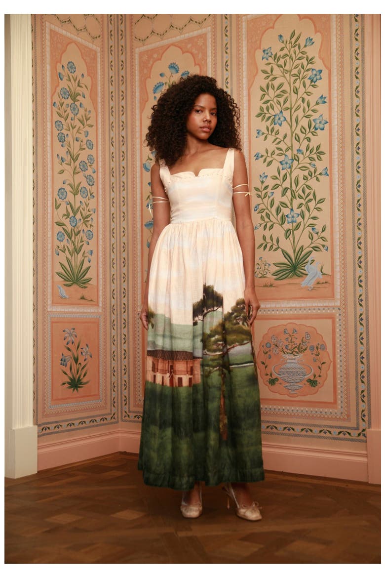 Jaspe Paraiso Maxi Dress, Alternate, color, Multicolor