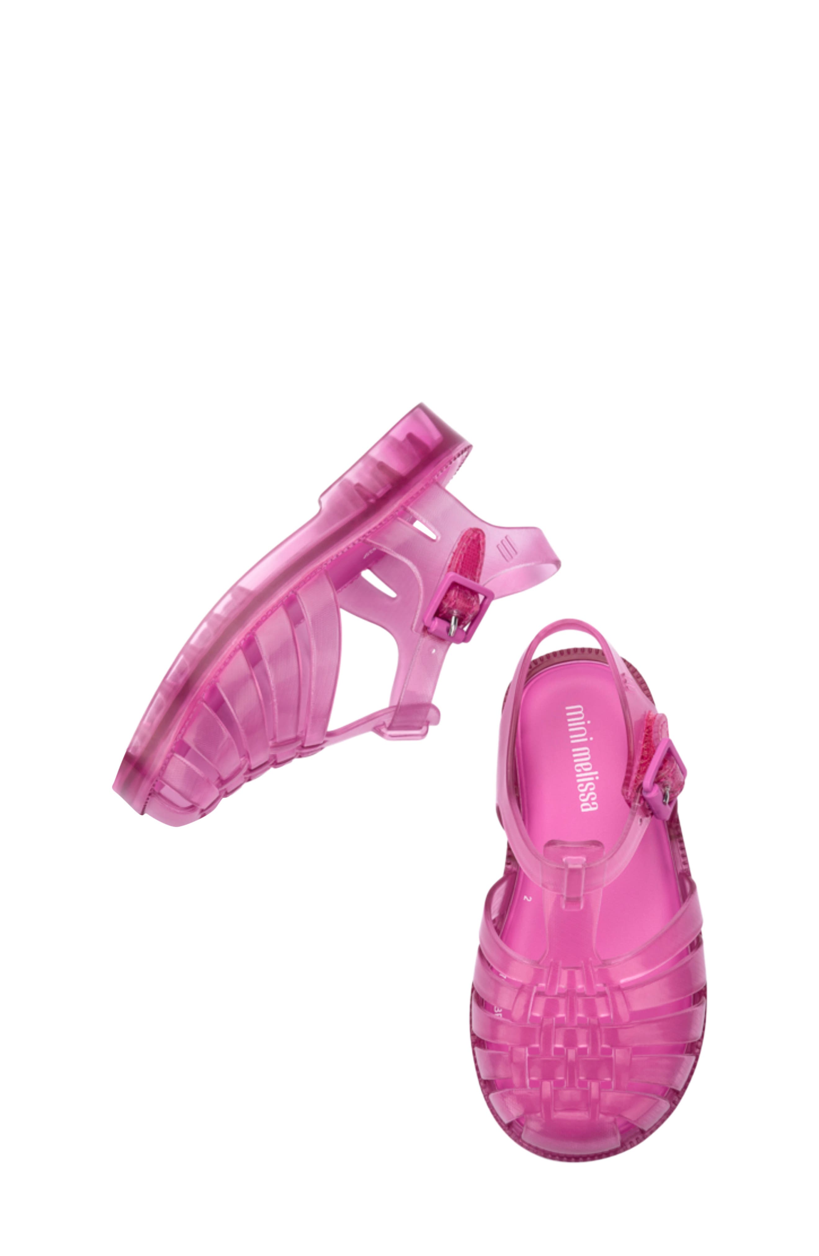 Possession Jelly Sandal, Alternate, color, TRANSPARENT PINK