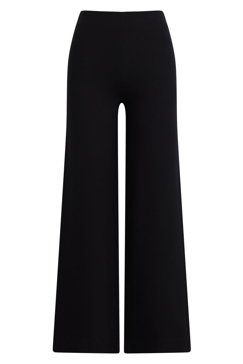 The Almost Yours Wide Leg Pants, Alternate, color, BLACK