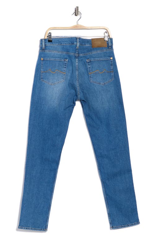 7 For All Mankind Paxtyn Tapered Skinny Jeans In Blue
