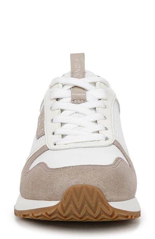 Vionic Monarch Sneaker In White/cobblestone