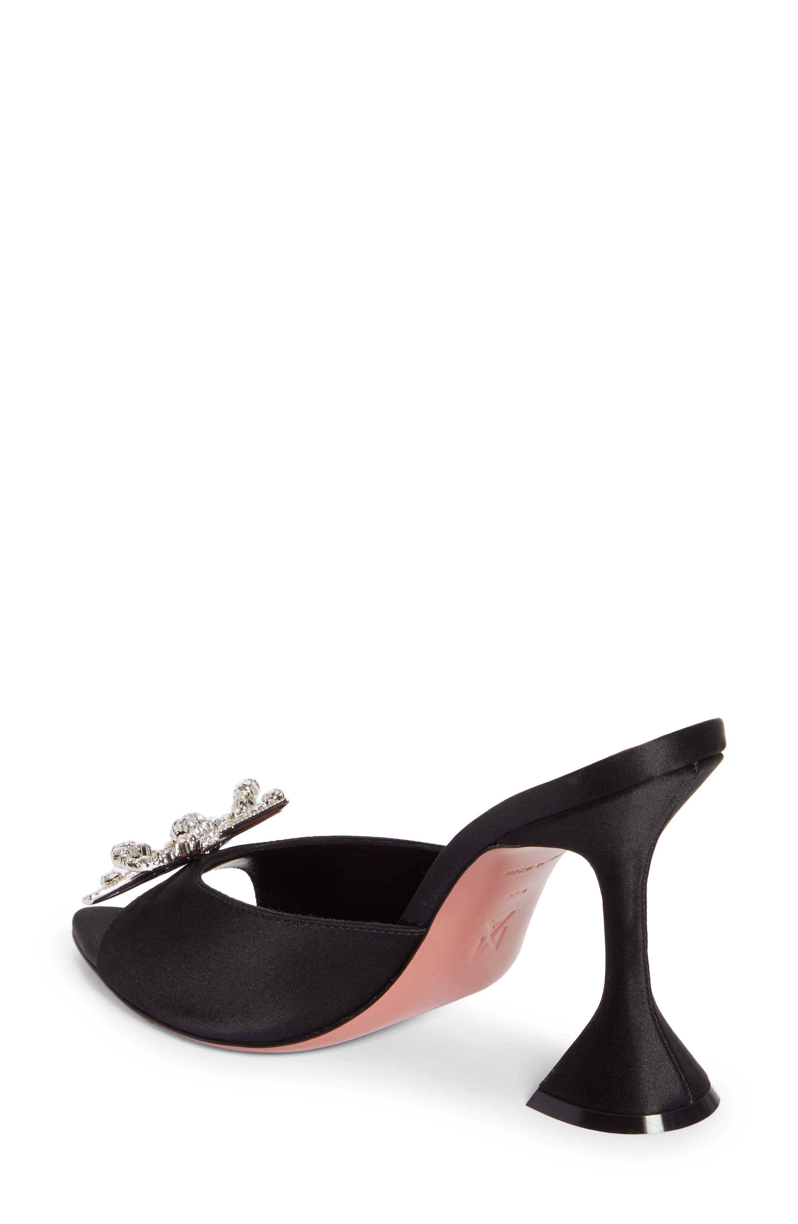 Amina Muaddi Rosie Pointed Toe Slide Sandal, Alternate, color, 