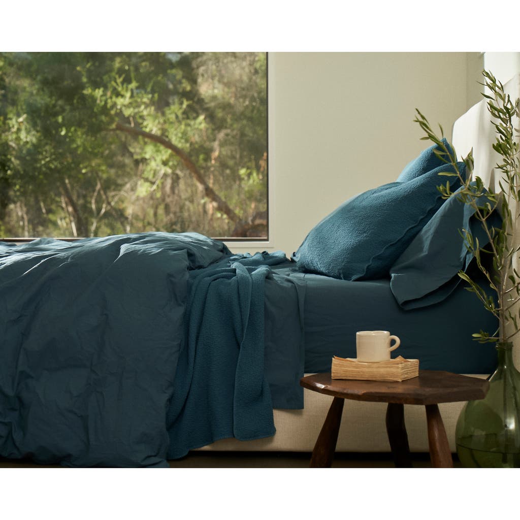 Coyuchi Organic Cotton Crinkled Percale Set Of 2 Pillowcases