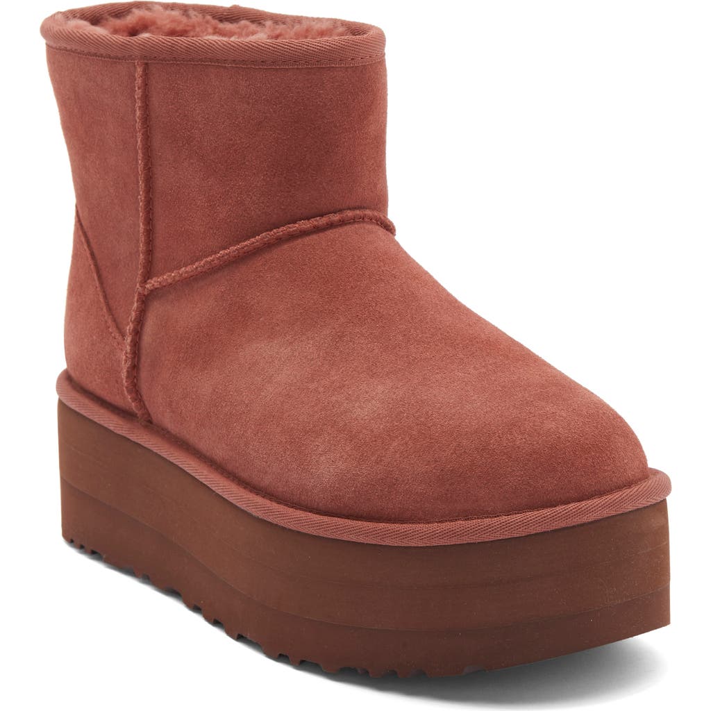 Ugg ® Classic Mini Platform Boot In Red
