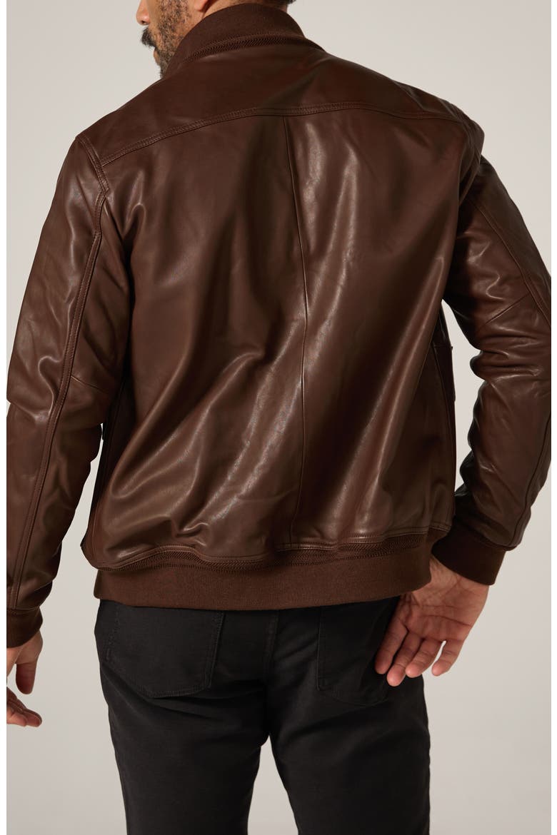 Pathfinder Genuine Leather Jacket, Alternate, color, CHOCOLATE