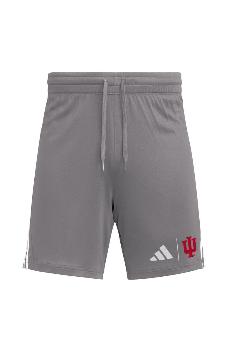 adidas Men's adidas Gray Indiana Hoosiers AEROREADY 7" Shorts, Alternate, color, Gray