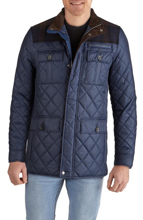 Signature Mixed Media Quilted Jacket