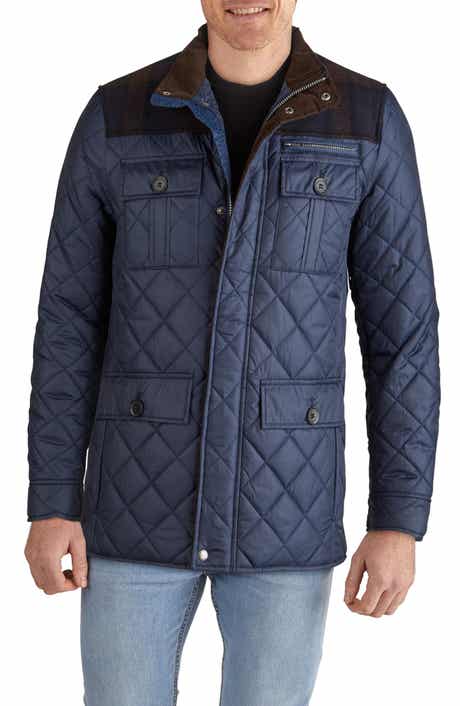 Cole Haan Signature Mixed Media Quilted Jacket