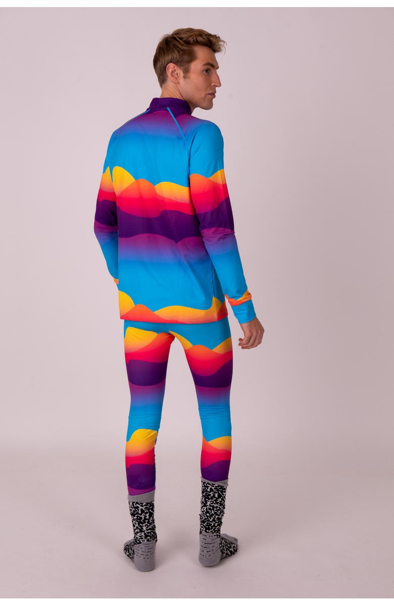 OOSC Baselayer Top - Mambo Sunset Mens, Alternate, color, Multi-Colour