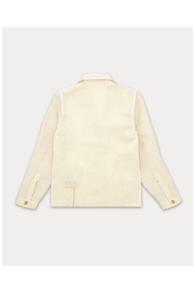 Scotland Classic Linen Jacket, Alternate, color, White