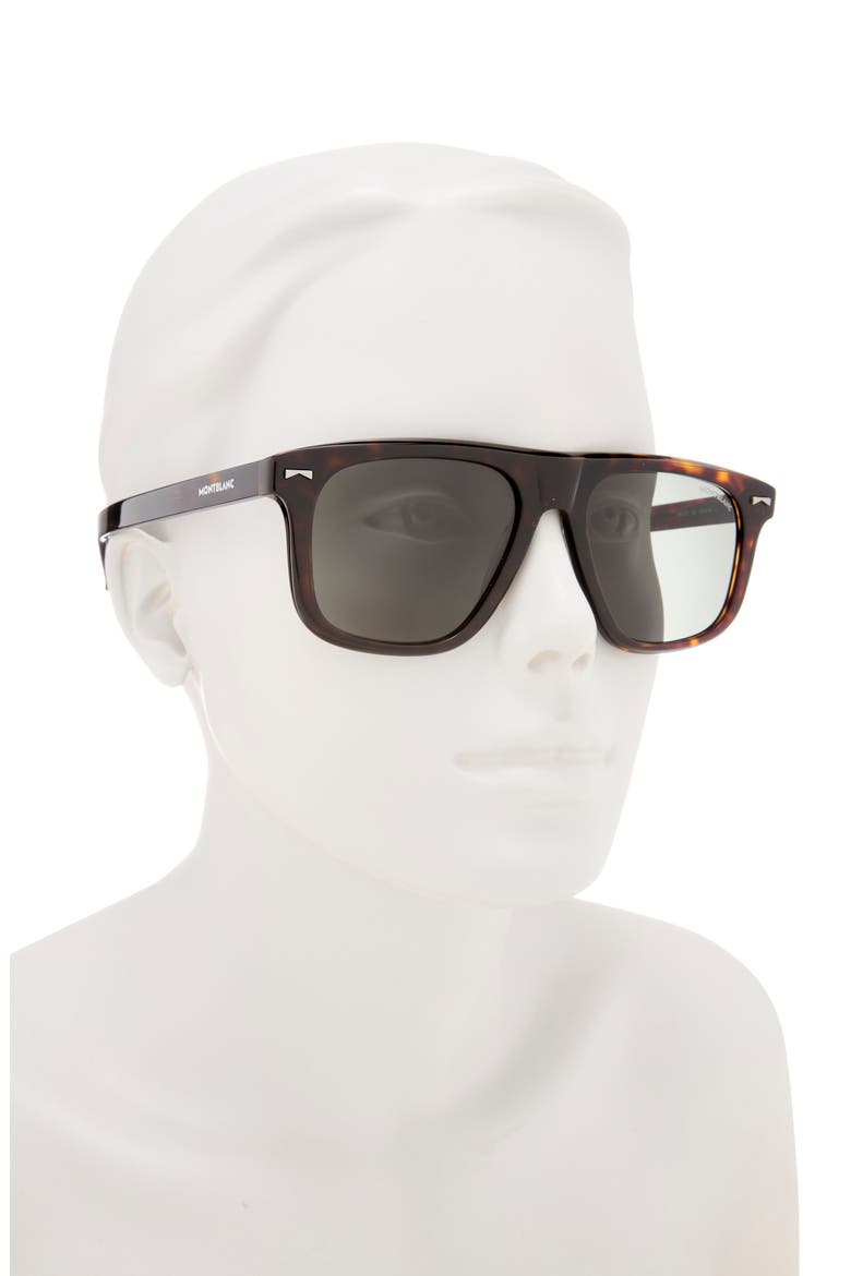 55mm Core Shield Sunglasses, Alternate, color, HAVANA HAVANA GREEN
