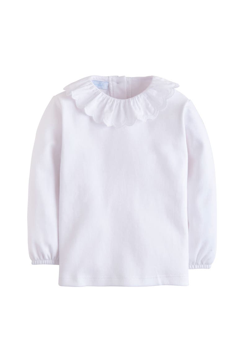 Kids' London Blouse, Main, color, White
