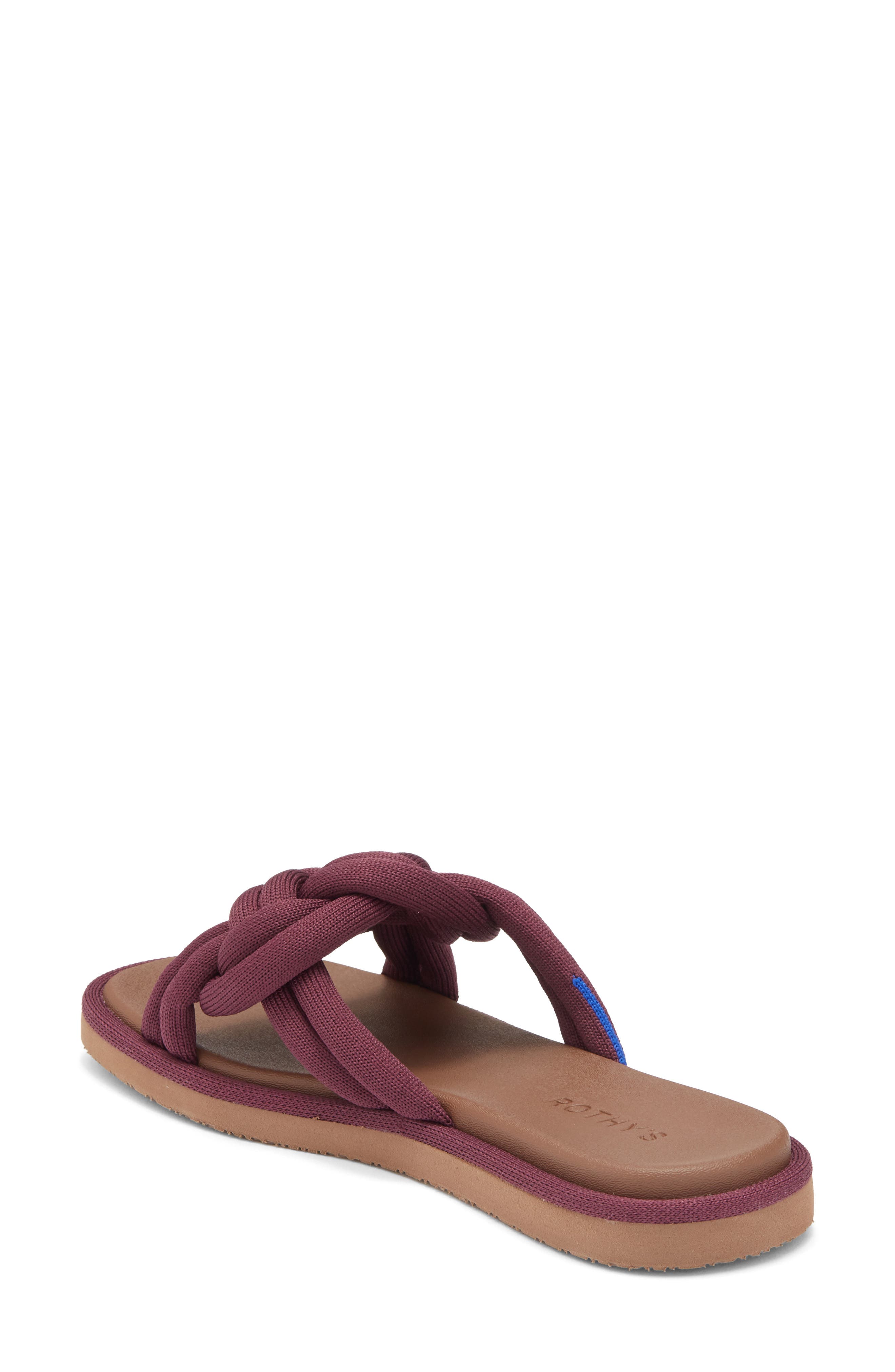 Rothy's The Summer Sandal, Alternate, color, Blackberry