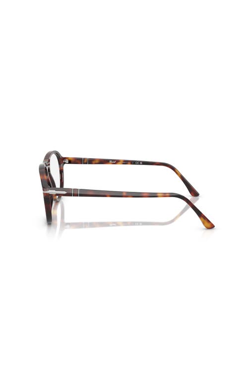 Persol 55mm Pilot Optical Glasses In Brown